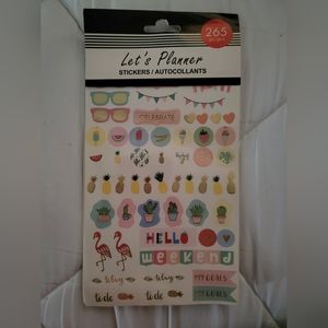 Let's Planner stickers